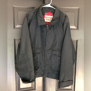 Vintage Antler Uniform Nylon Shell Jacket Size Men’s Medium Full Zip